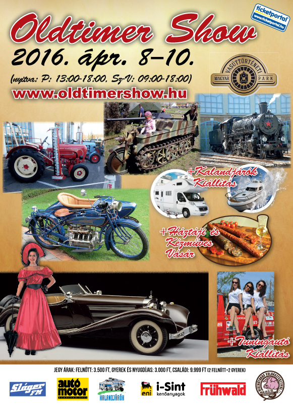 Oldtimer Show 2016' plakát v.